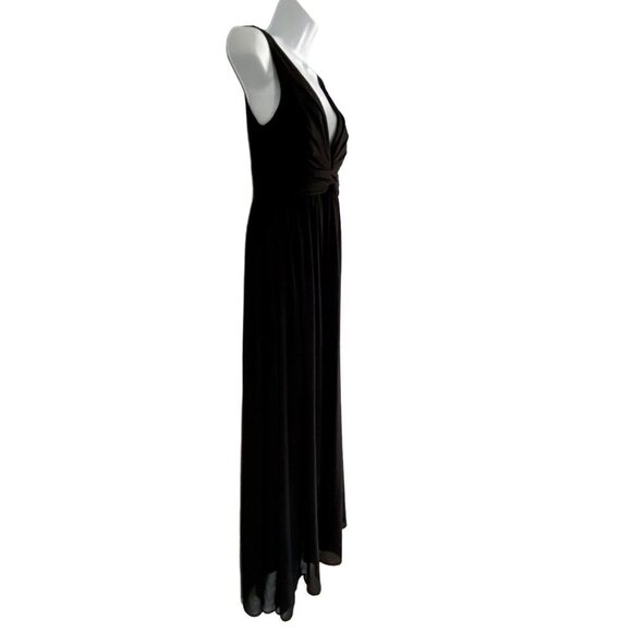 Soieblu Black Sleeveless Maxi Dress Small - Picture 6 of 11